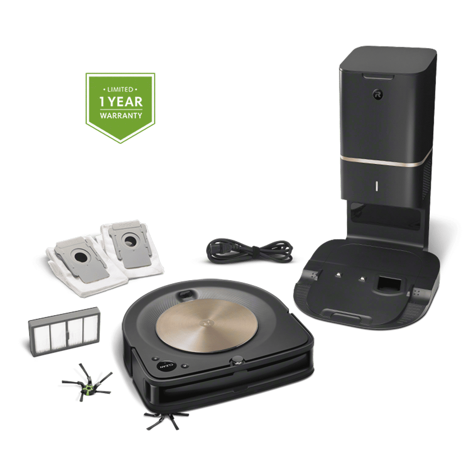 Buy iRobot Roomba s9 Plus 1200 Watts Robotic Vacuum Cleaner (0.55